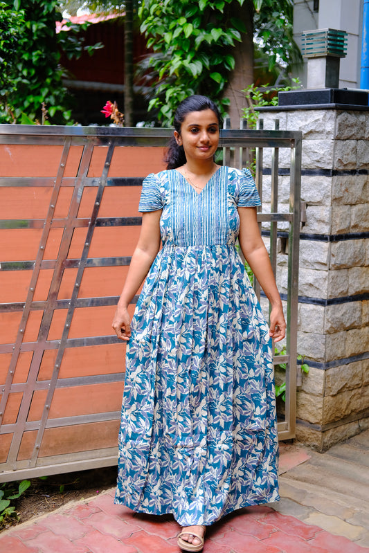Mullai - Blue Maxi Nighty