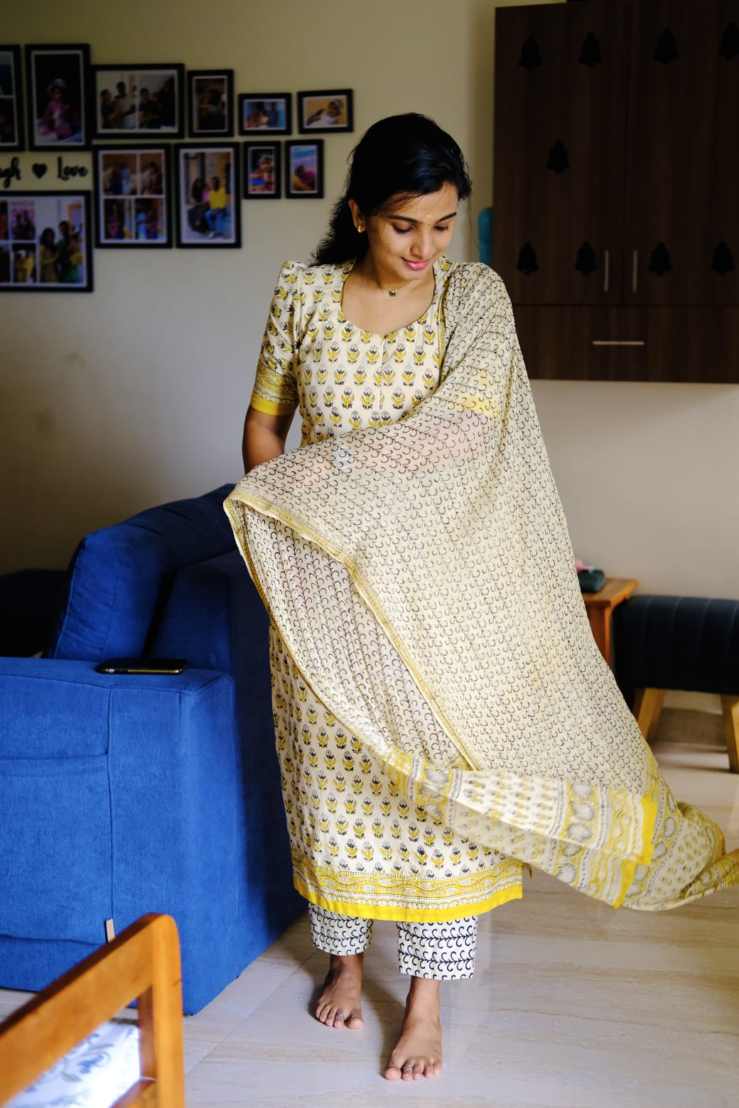 Adithi - 3pcs Cotton Salwar Set