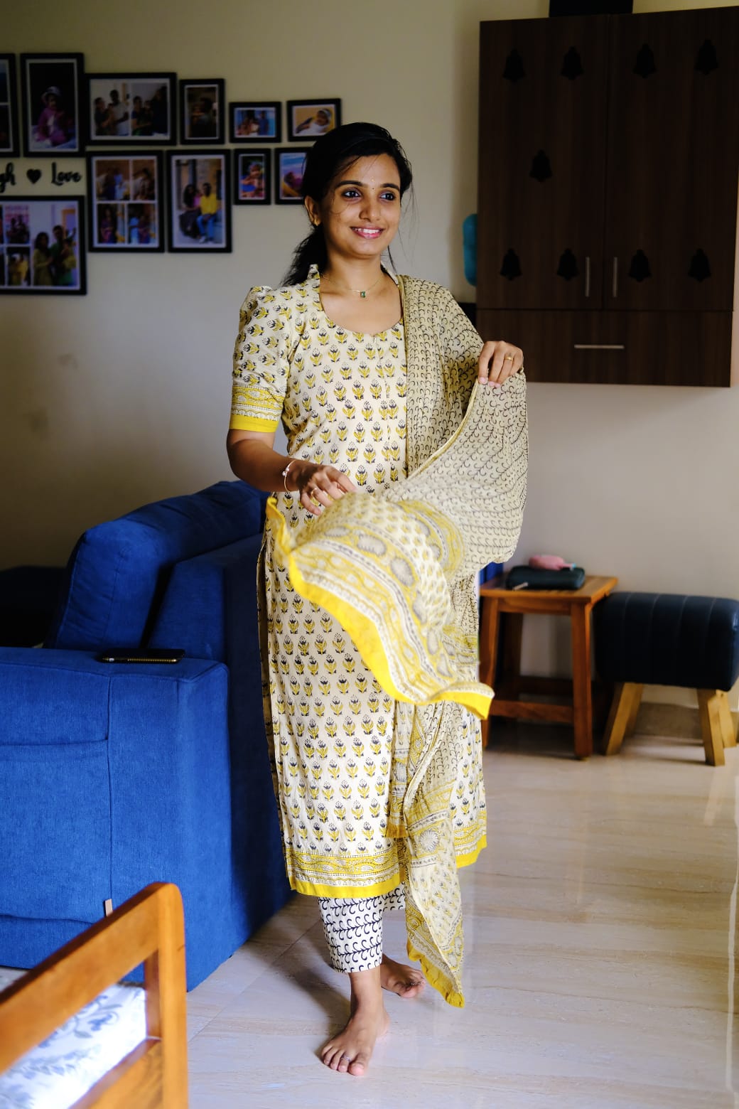 Adithi - 3pcs Cotton Salwar Set