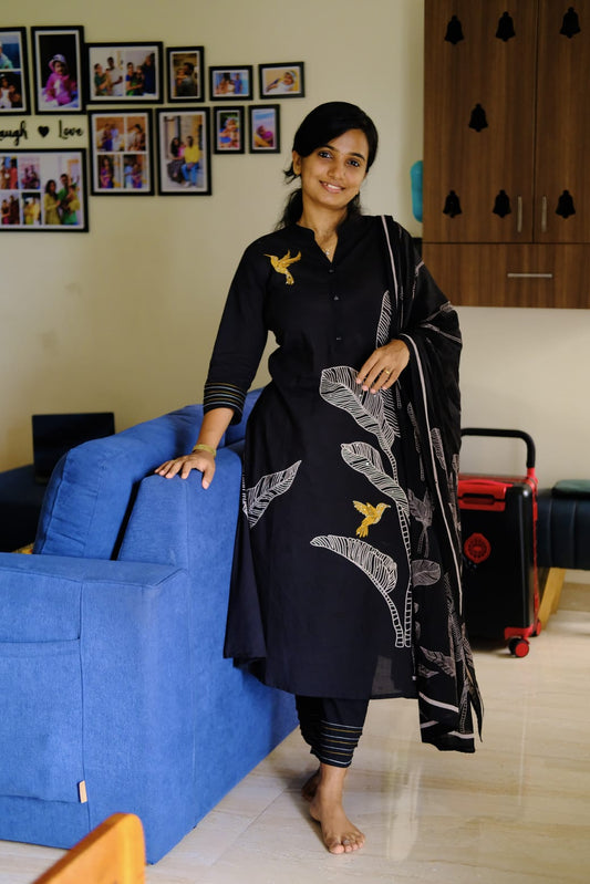 Mithila - Black Salwar Set
