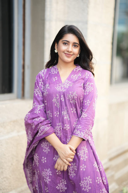 Vanathi - 3pcs Salwar Set