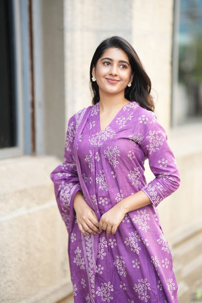 Vanathi - 3pcs Salwar Set