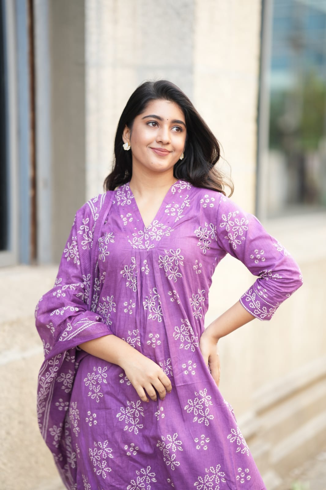 Vanathi - 3pcs Salwar Set