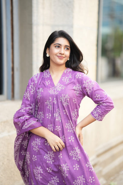 Vanathi - 3pcs Salwar Set