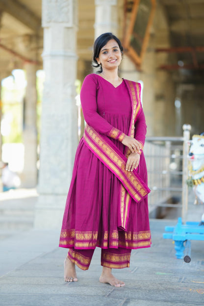 Chandrika - 3pcs Anarkali Set