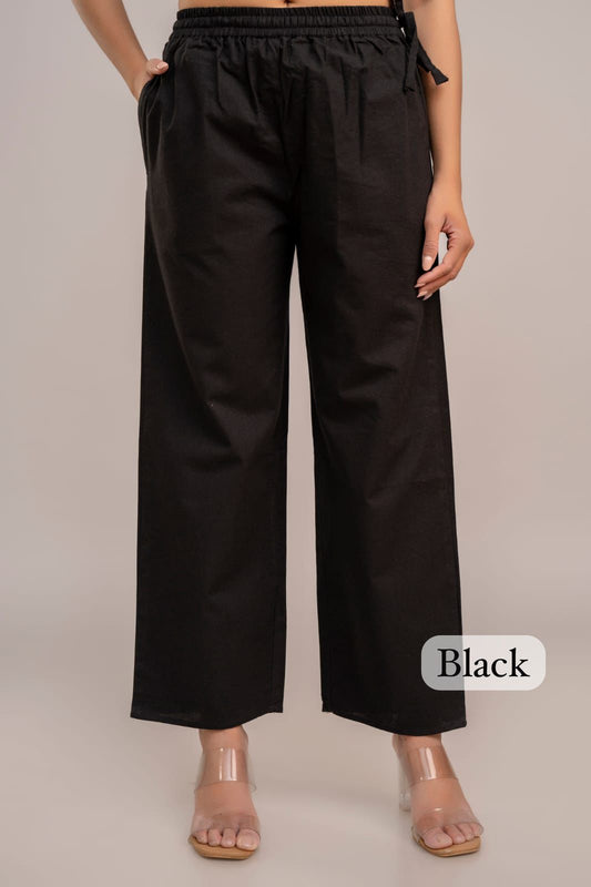 Breeze Fit -  Cotton Palazzo Pants