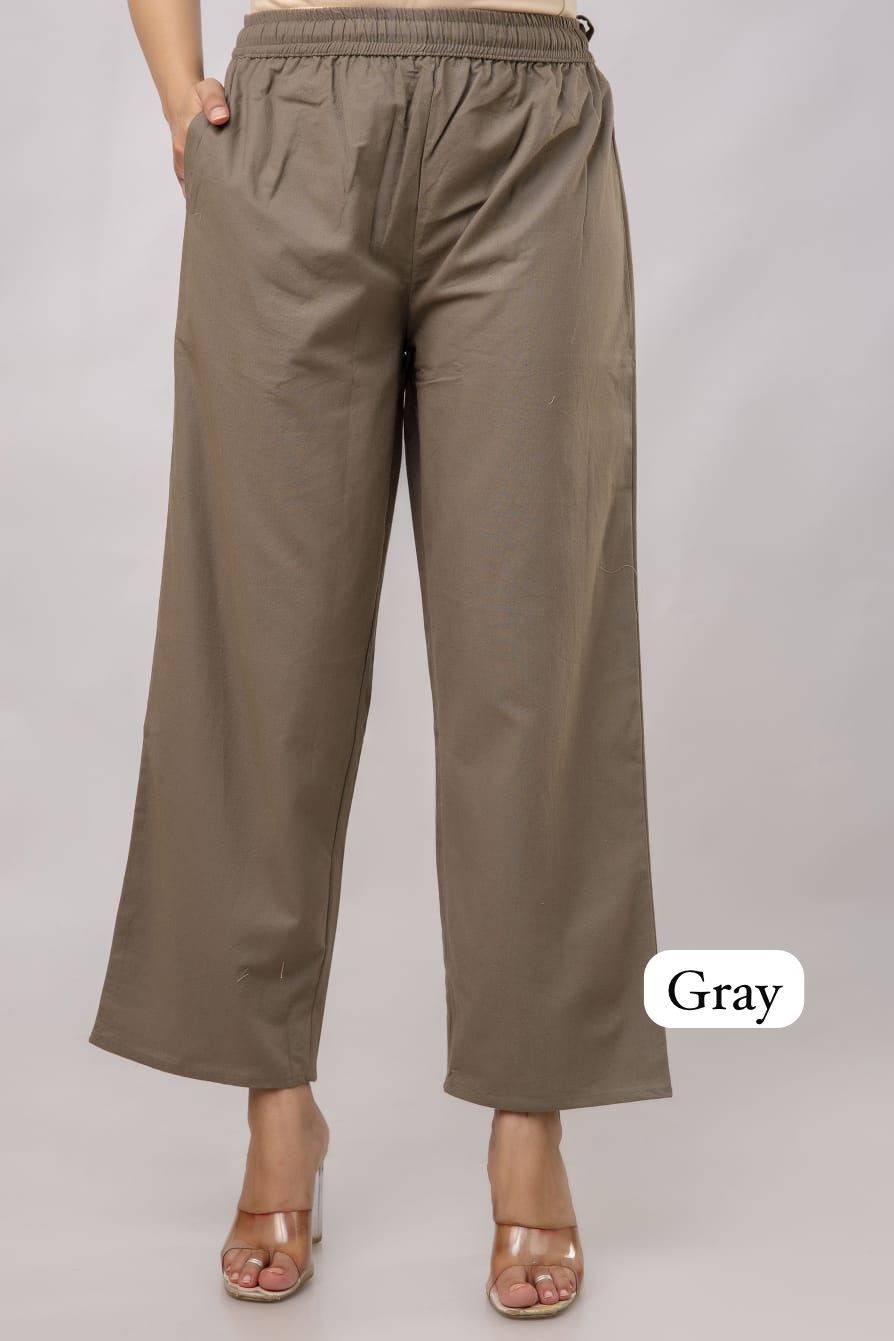 Breeze Fit -  Cotton Palazzo Pants