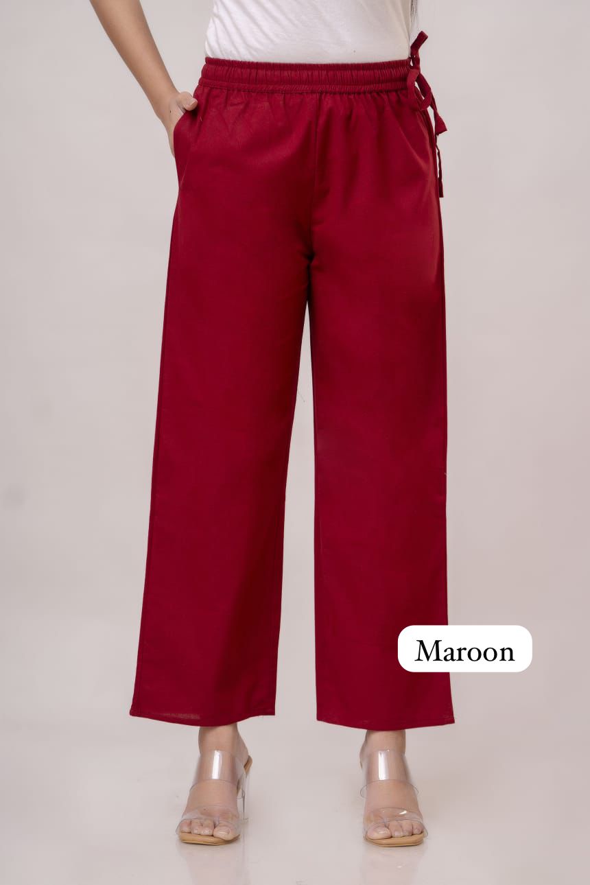 Breeze Fit -  Cotton Palazzo Pants
