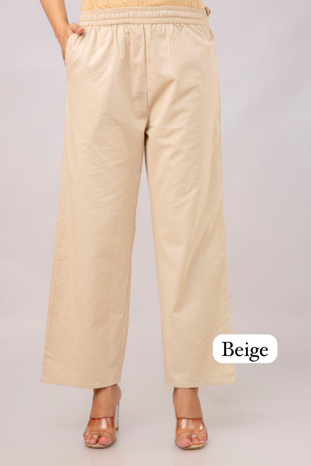 Breeze Fit -  Cotton Palazzo Pants
