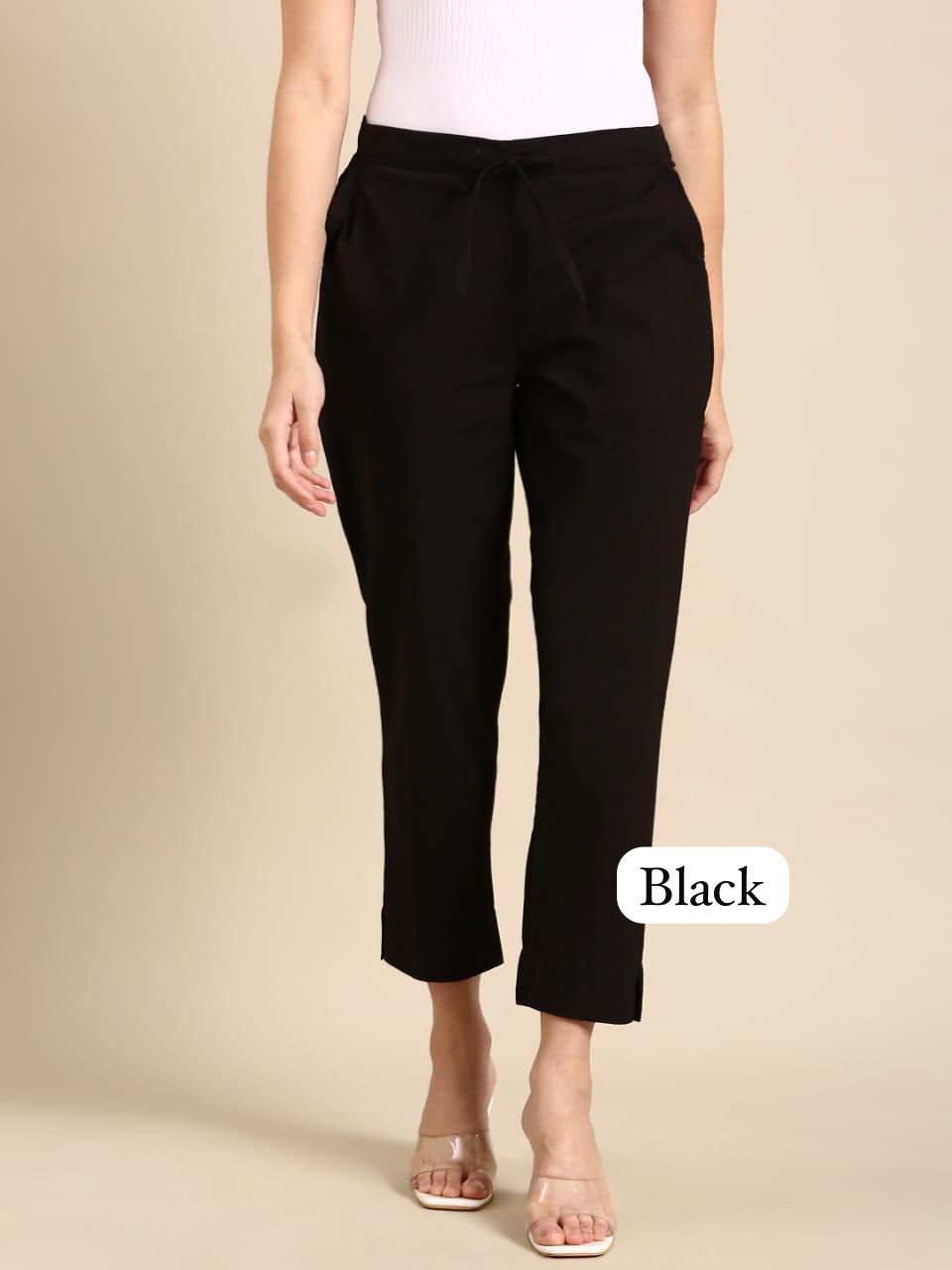 Breeze Fit - Cotton Cigarette Pants