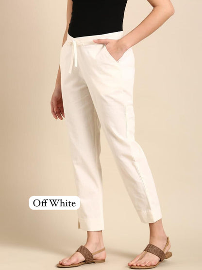 Breeze Fit - Cotton Cigarette Pants