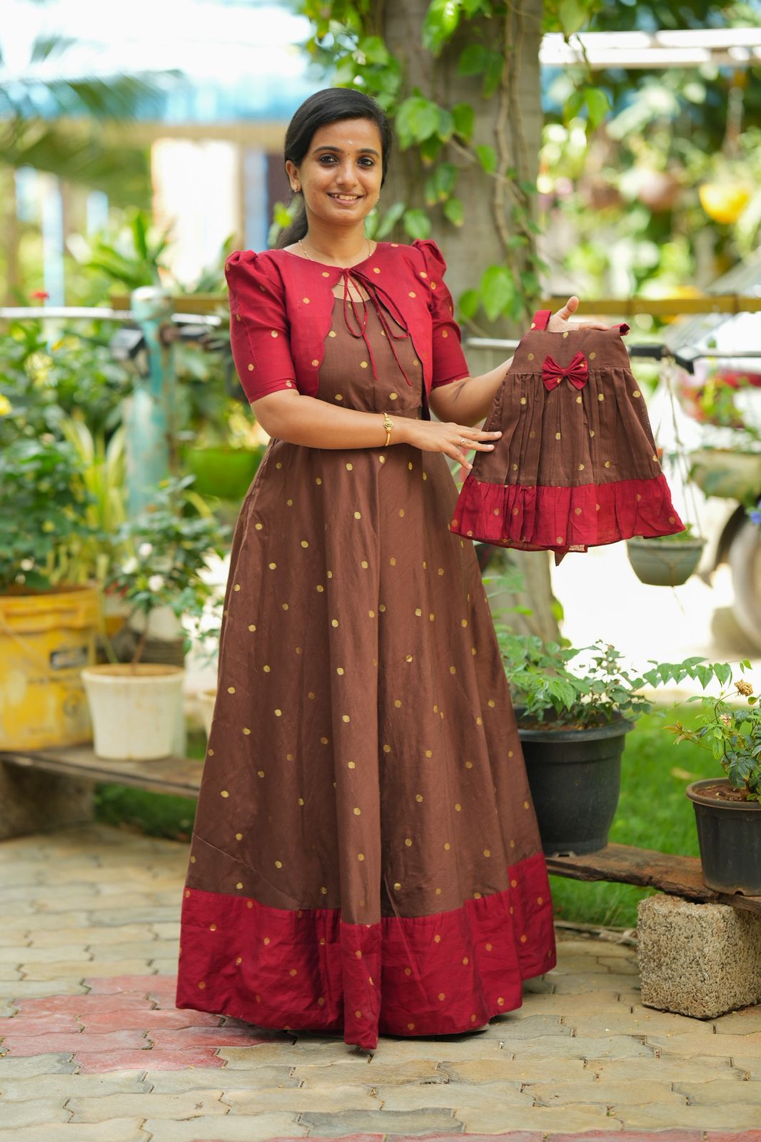 Kavya - Mom Daughter Combo