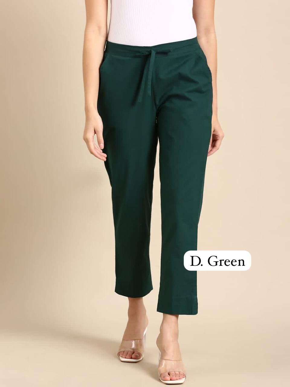 Breeze Fit - Cotton Cigarette Pants