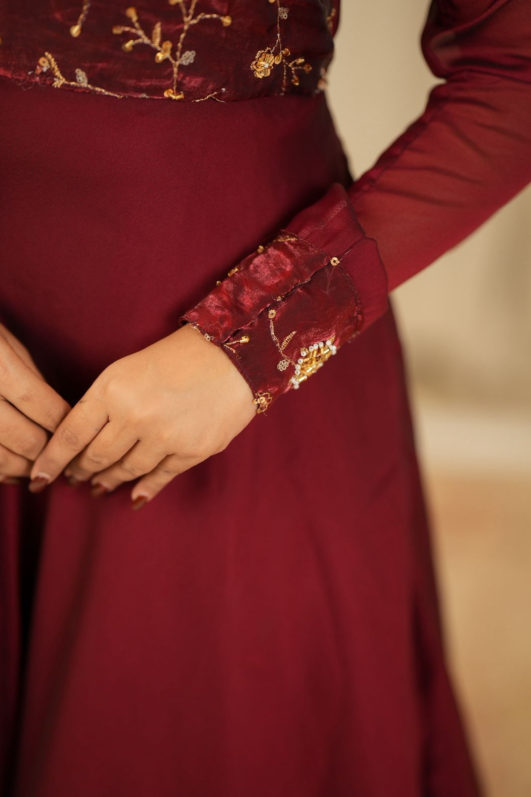 Jhansi - Maxi Dress with Dupatta
