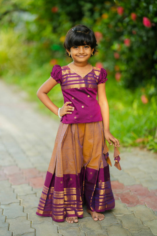 Kanimozhi - Pattu Pavadai Set