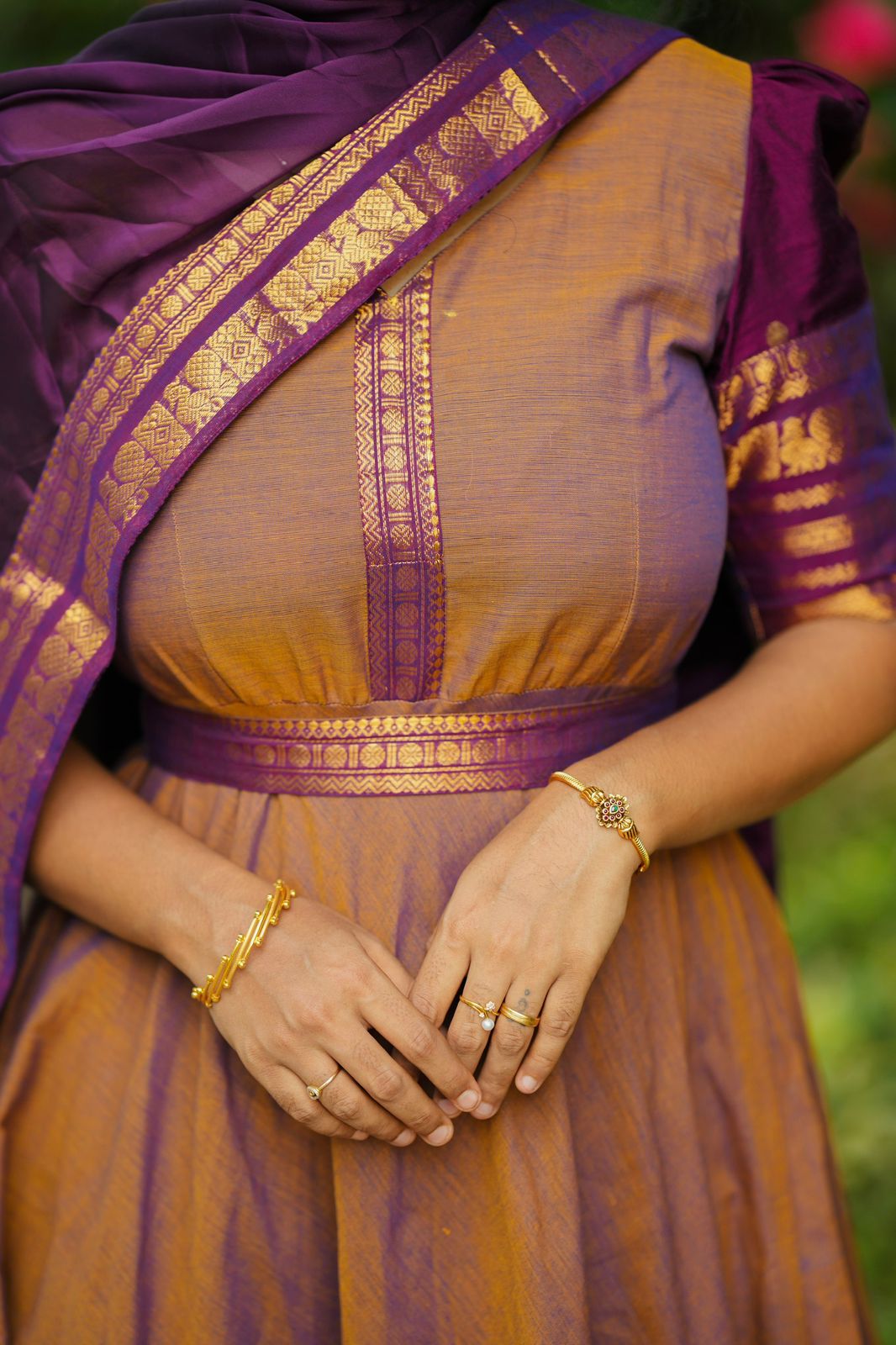 Kanimozhi - Maxi with Dupatta Set