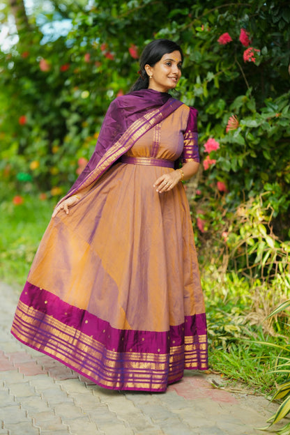 Kanimozhi - Maxi with Dupatta Set
