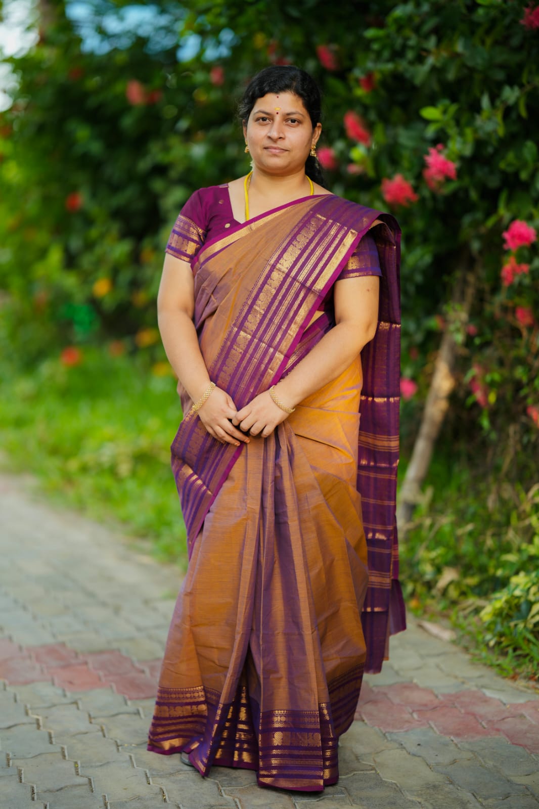 Kanimozhi - Cotton Saree with Zari Border