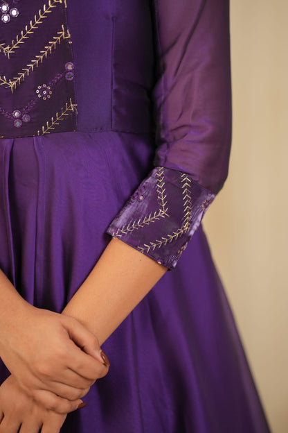 Bindhu - Maxi Dress with Dupatta