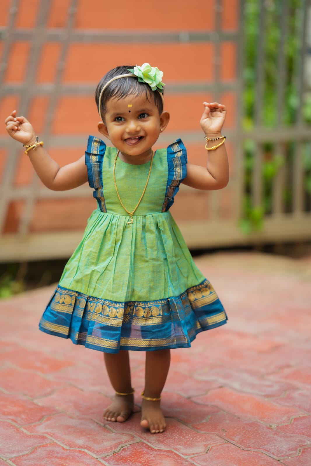 Madhavi - Kids Ethnic Frock
