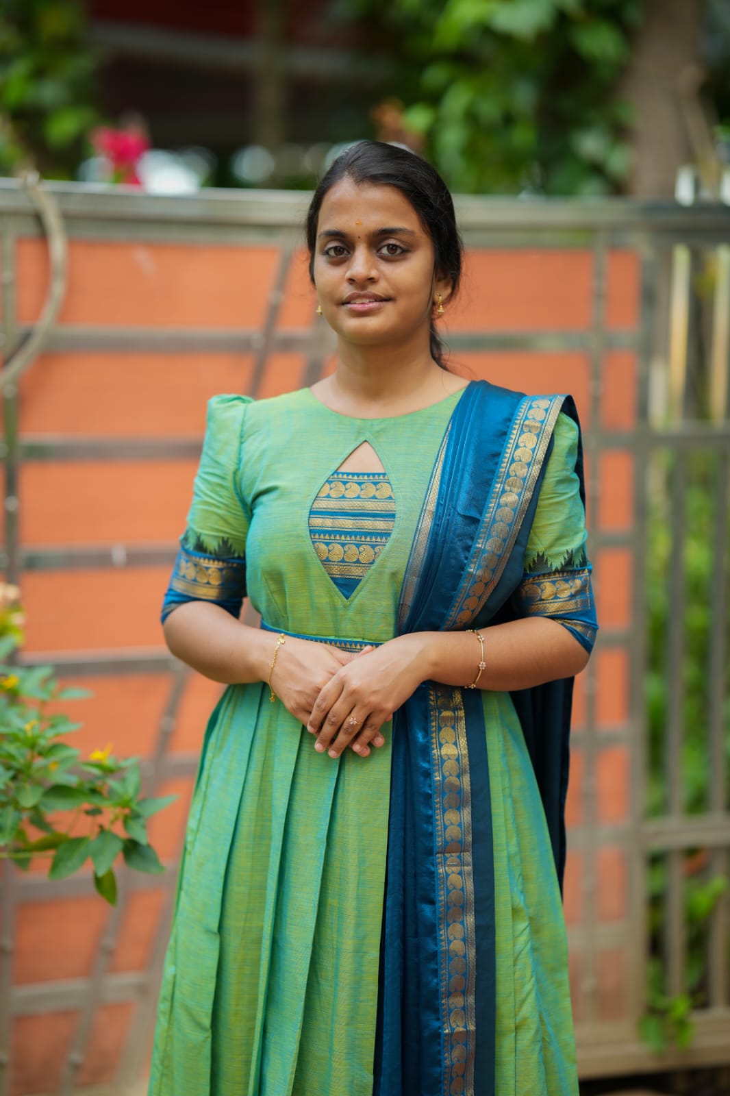 Madhavi - Maxi with Dupatta Set