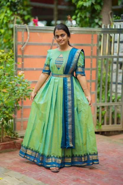 Madhavi - Maxi with Dupatta Set