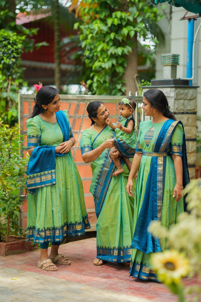 Madhavi - Maxi with Dupatta Set
