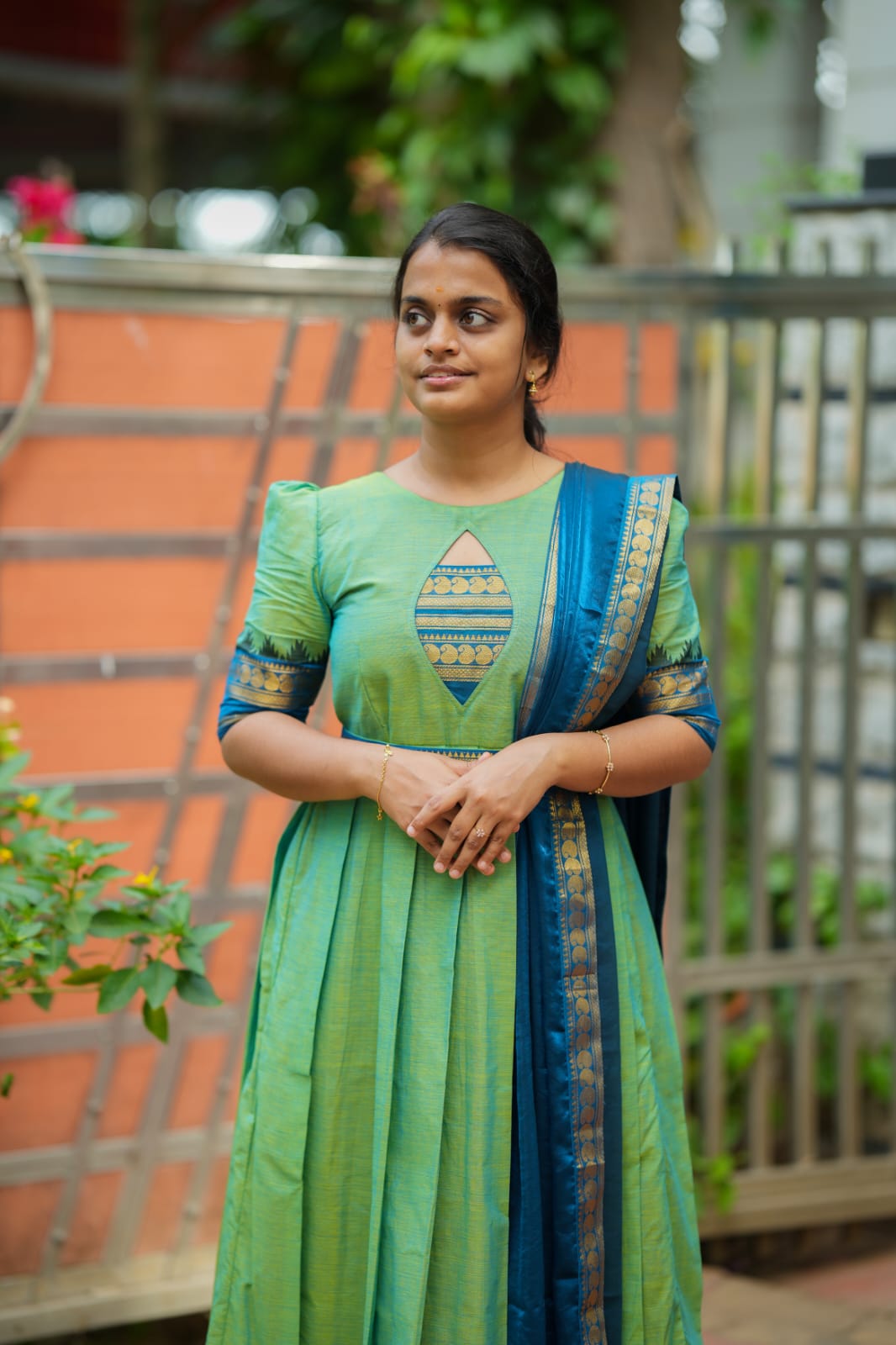 Madhavi - Maxi with Dupatta Set