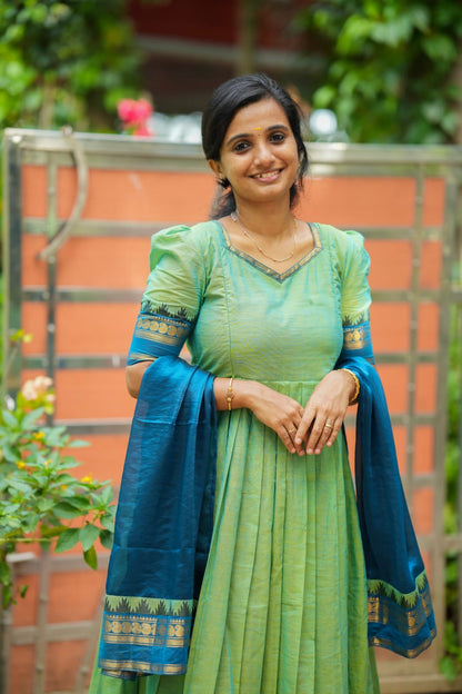 Madhavi - Anarkali with Dupatta