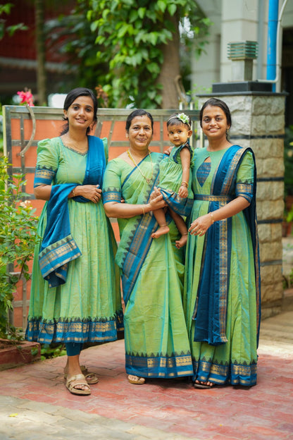 Madhavi - Maxi with Dupatta Set