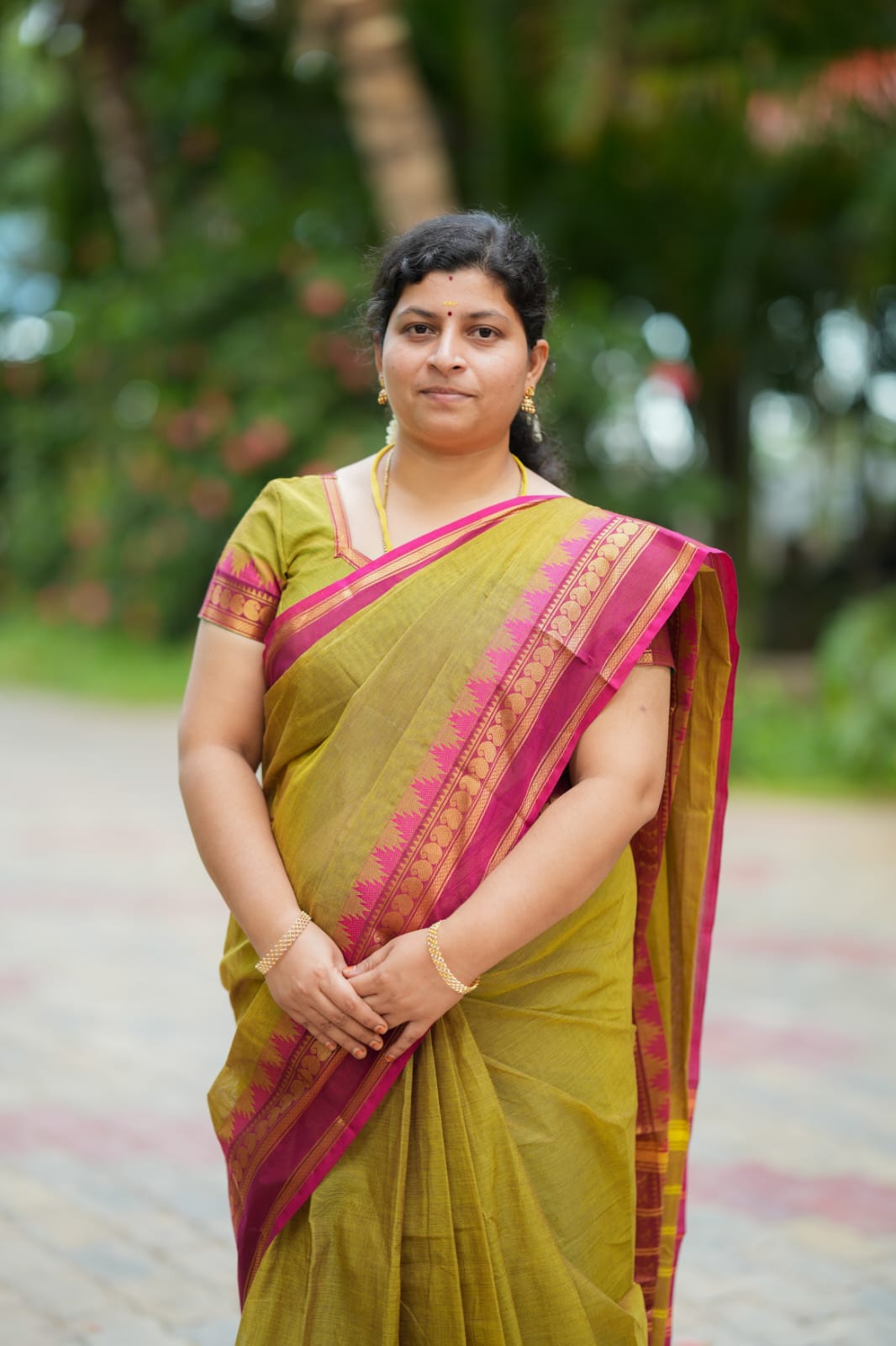Ilavarasi - Cotton Saree with Zari Border