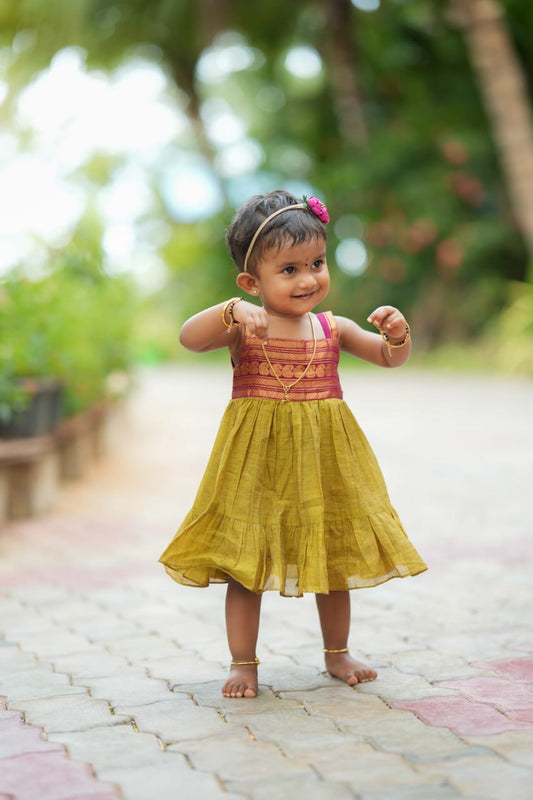 Ilavarasi - Kids Ethnic Frock