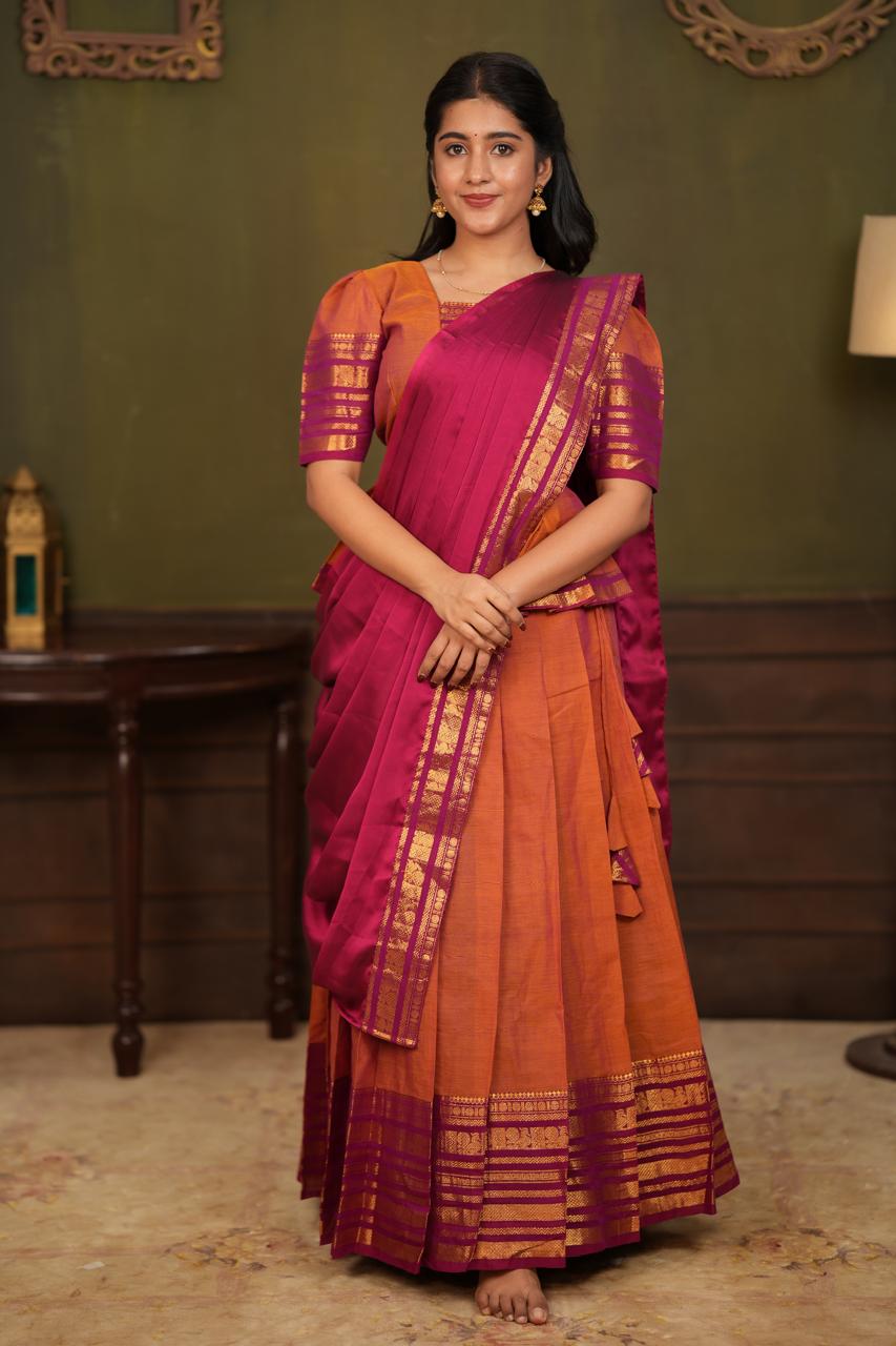 Radhai - Peplum Crop Top Skirt Set