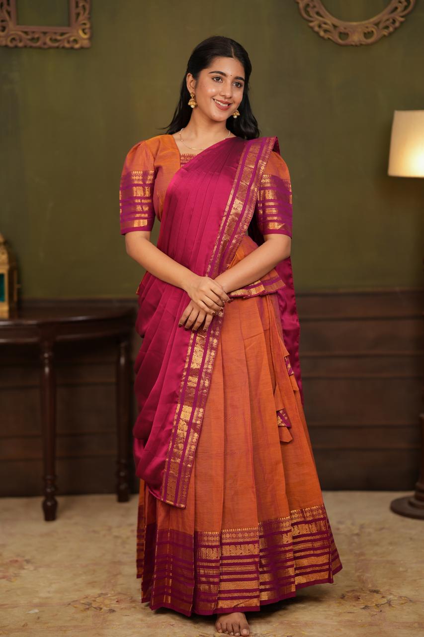 Radhai - Peplum Crop Top Skirt Set