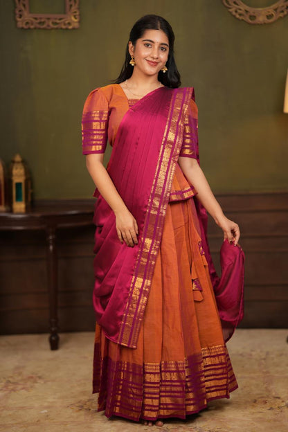 Radhai - Peplum Crop Top Skirt Set