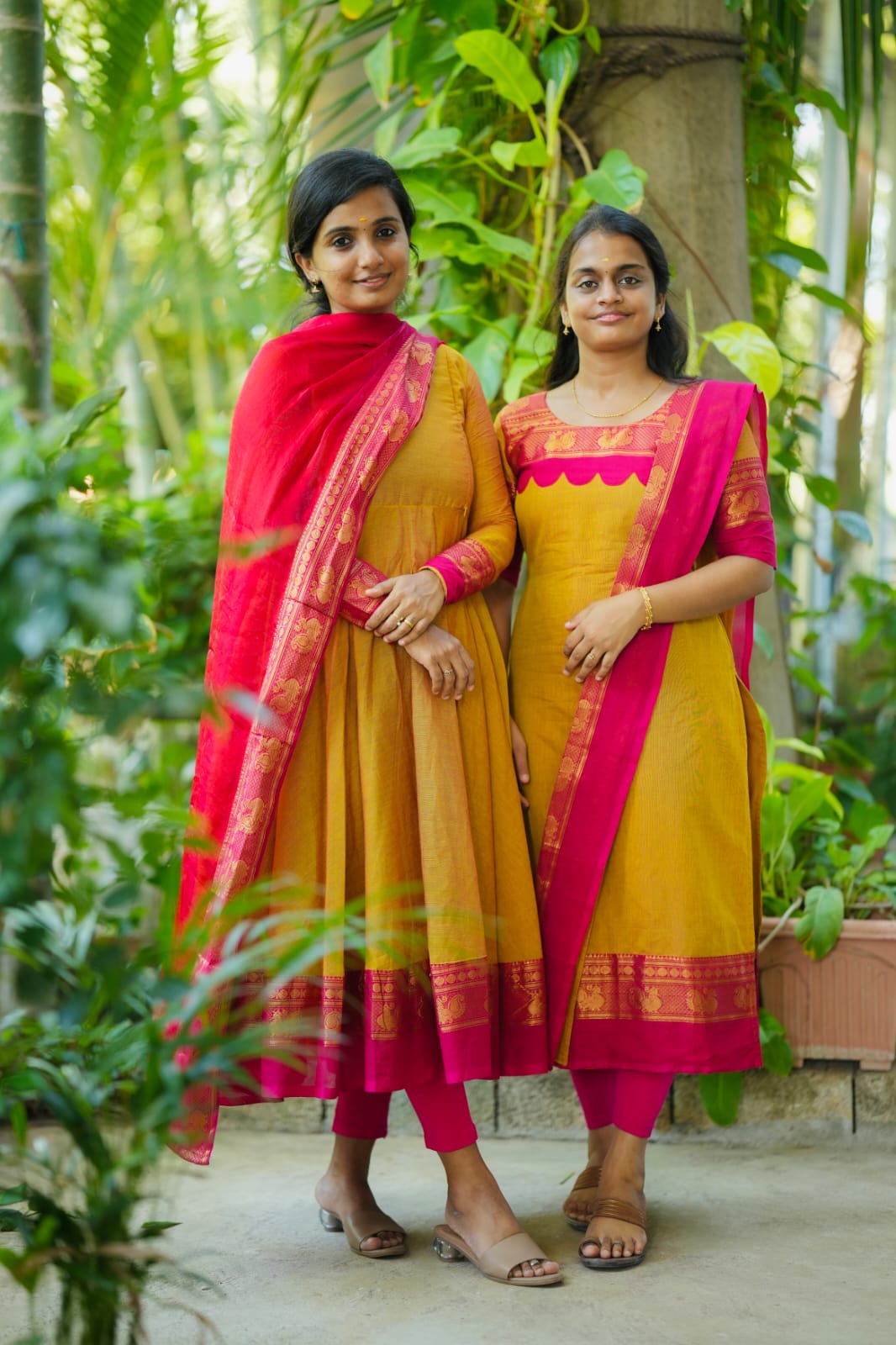 Sennila - Anarkali with Dupatta