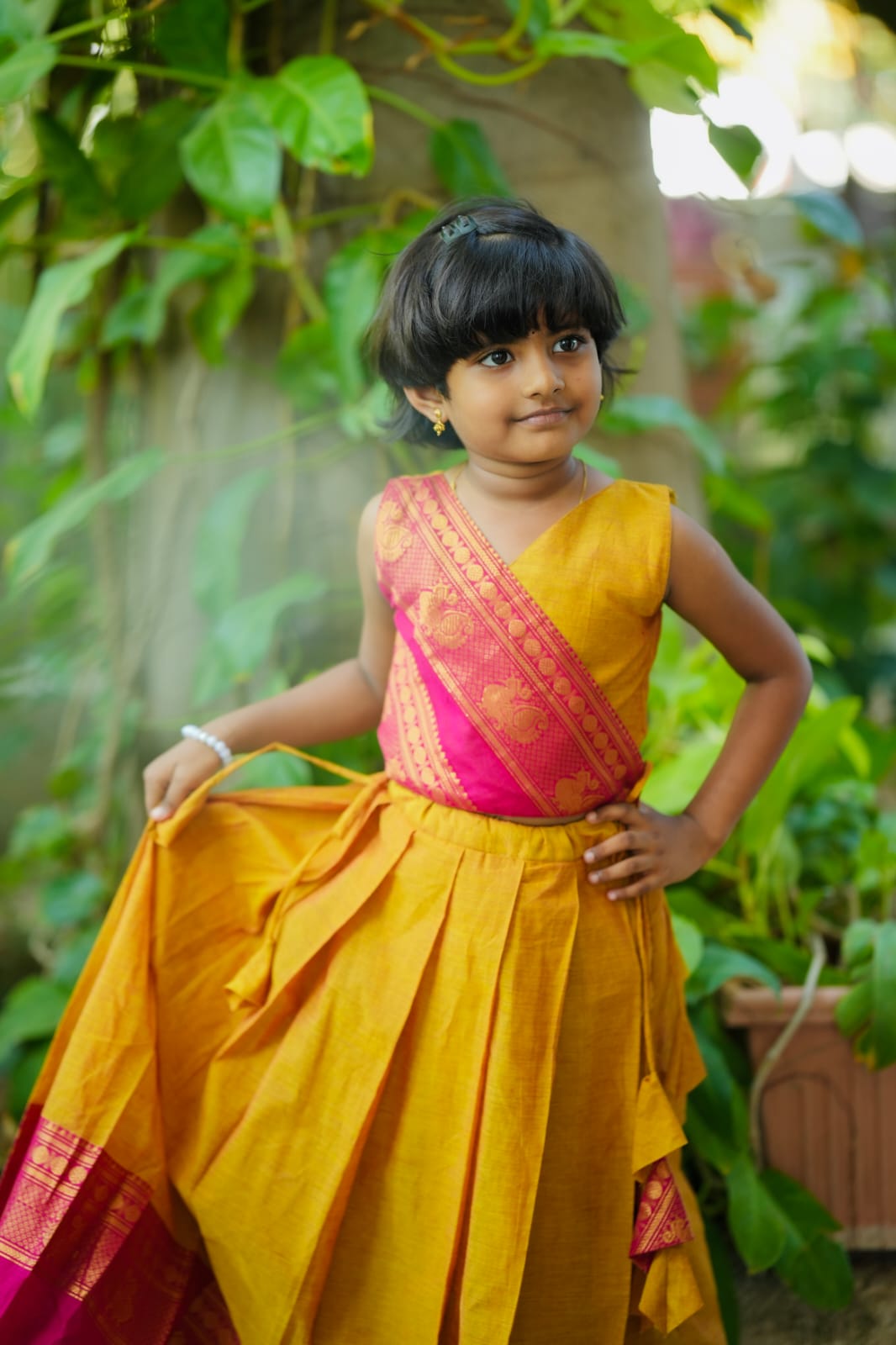 Sennila - Pattu Pavadai Set
