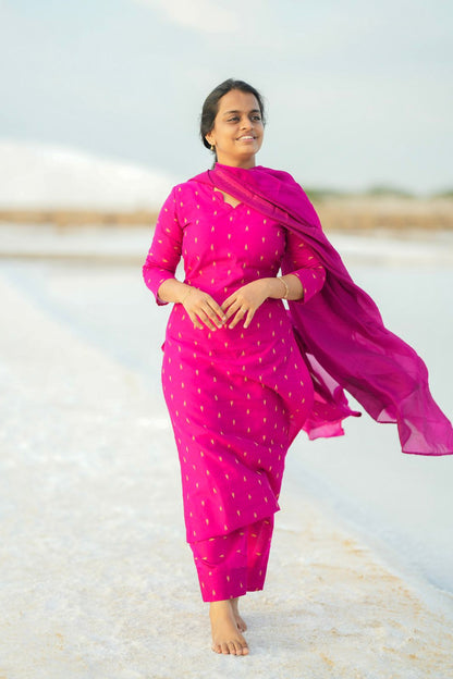 Radhika -  Pink Kurta Set