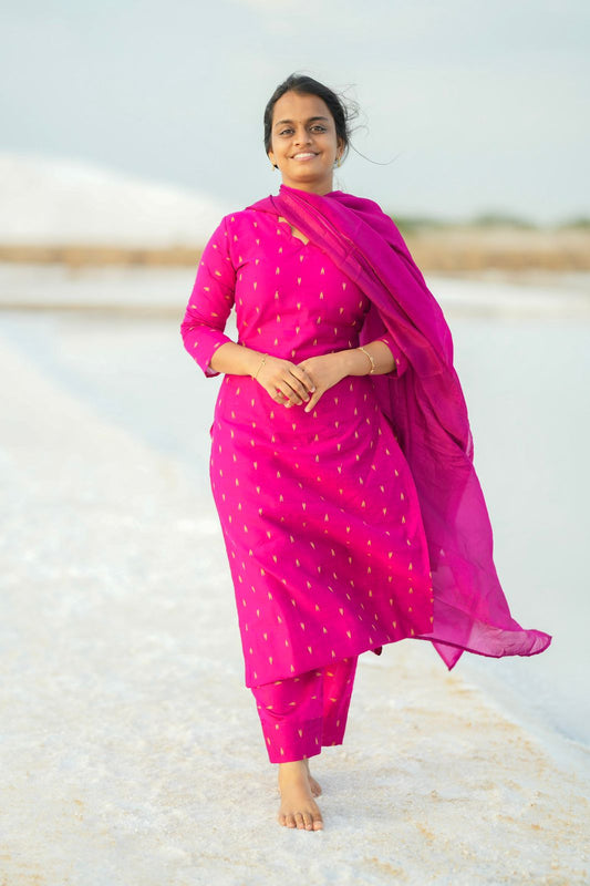 Radhika -  Pink Kurta Set
