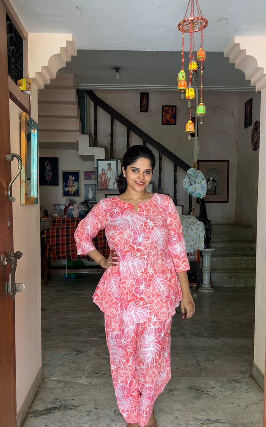Heera - Pink Night Suit