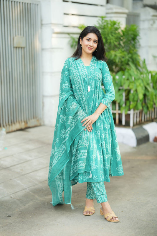 Emily - Light Blue Suit Set