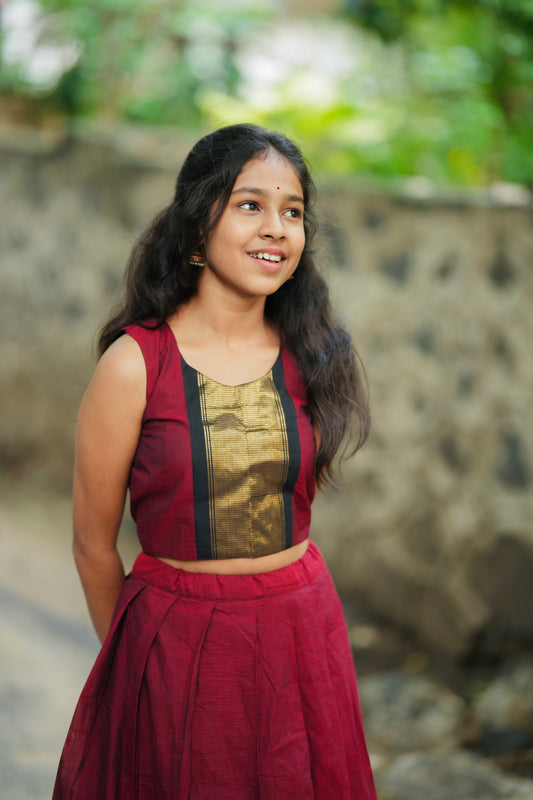 Padmini - Crop Top Skirt