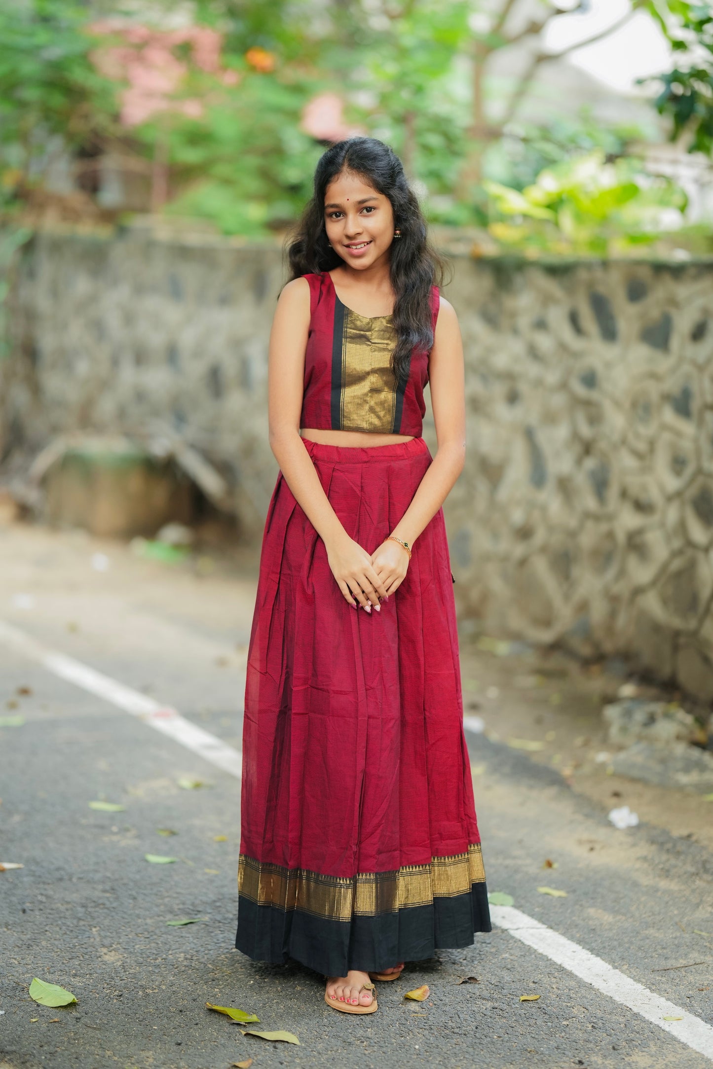 Padmini - Crop Top Skirt