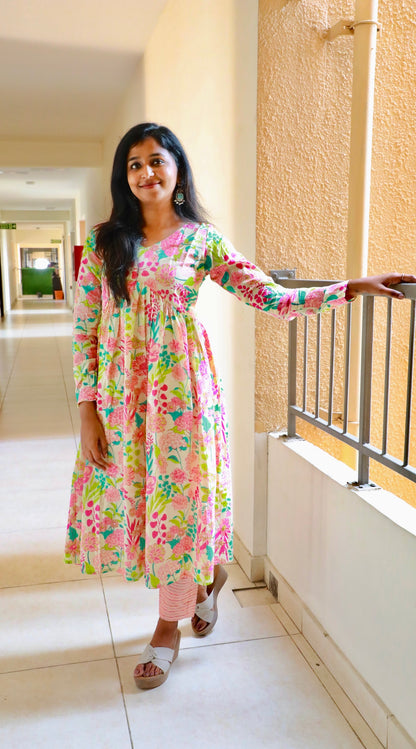 Kana - Floral Kurta Set