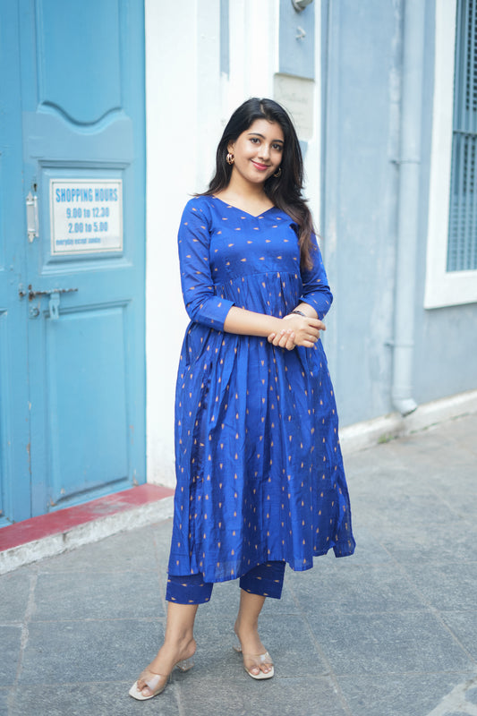 Krupali - Blue Kurta Set