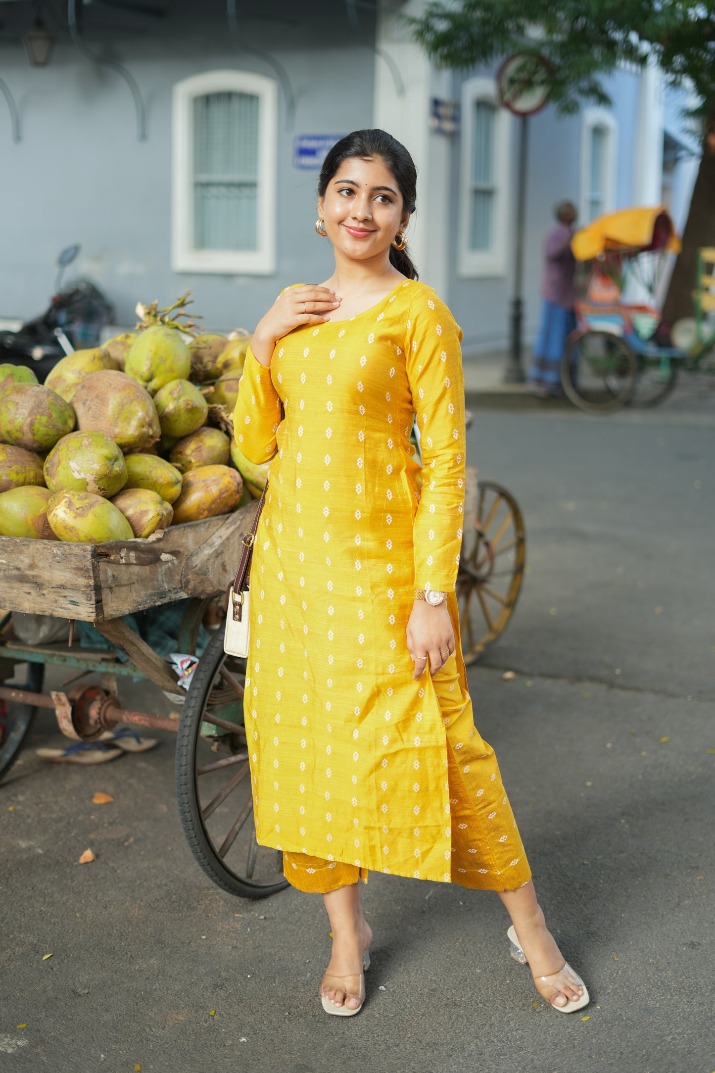 Isai - Yellow Kurta Set