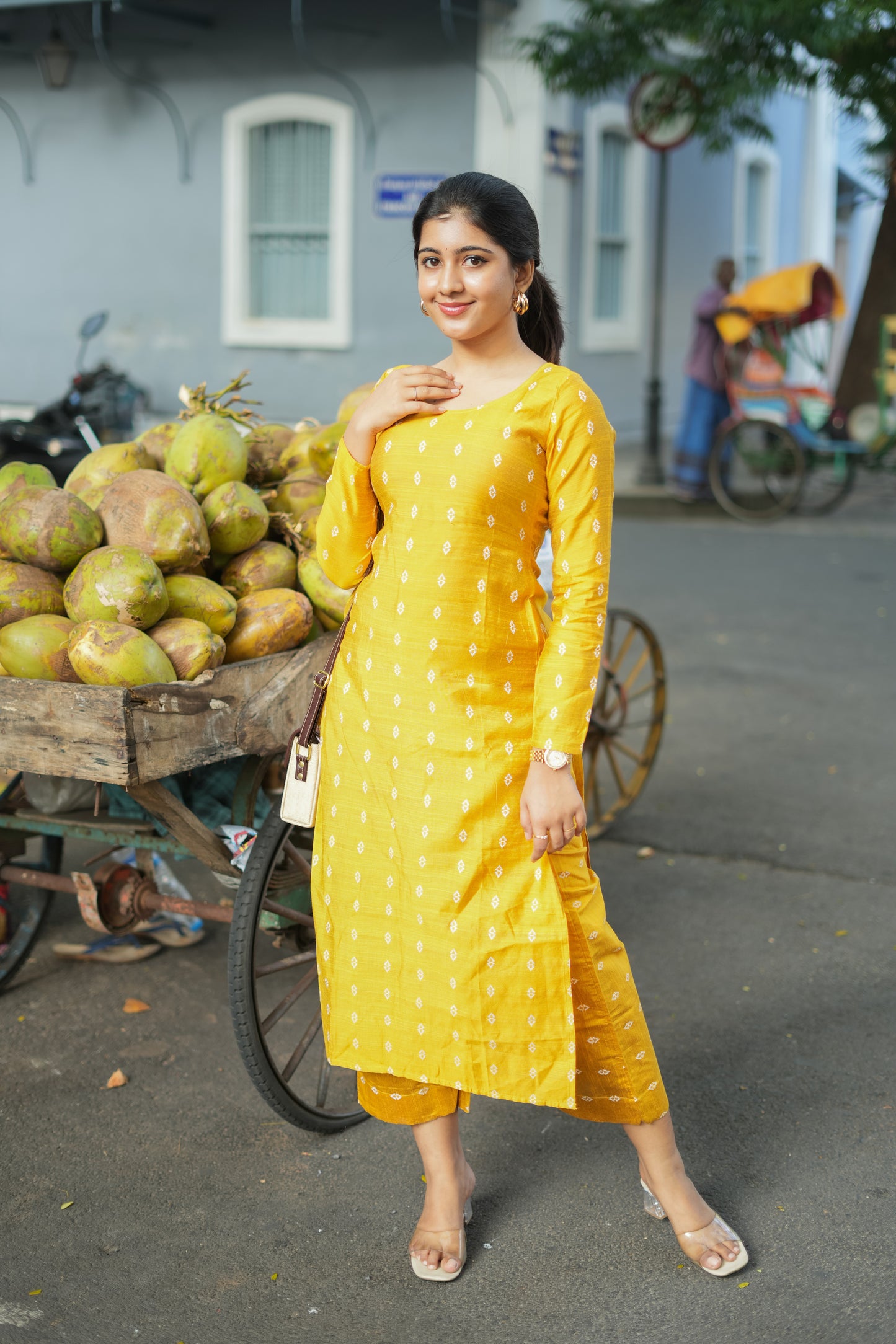 Isai - Yellow Kurta Set