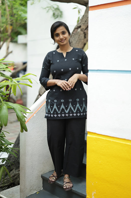 Kanya -  Black Short Top