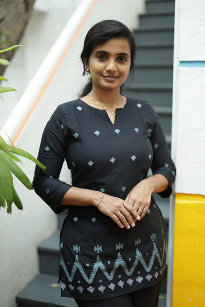 Kanya -  Black Short Top