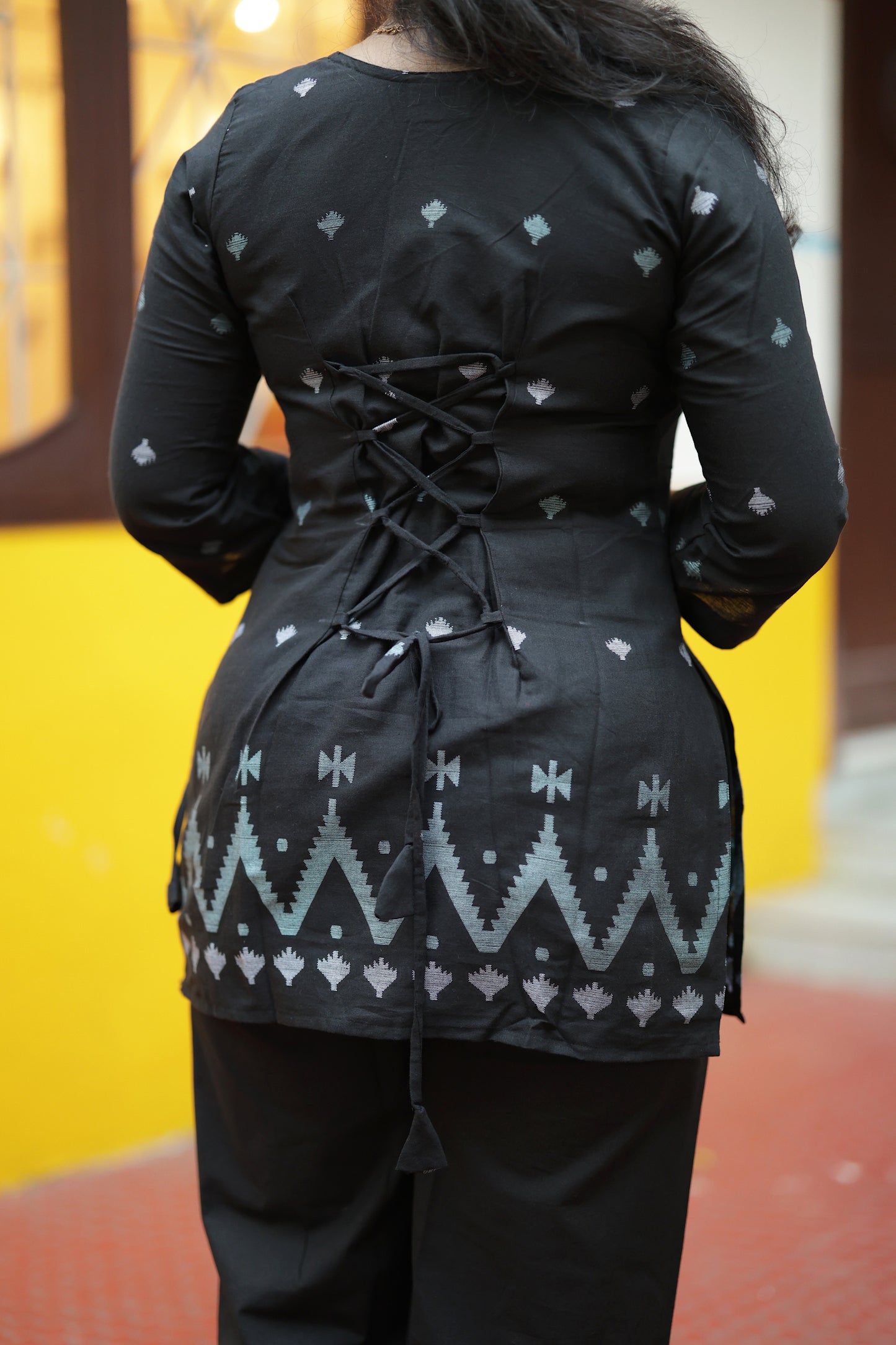 Kanya -  Black Short Top